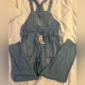 LOFT Light Blue Denim Overalls